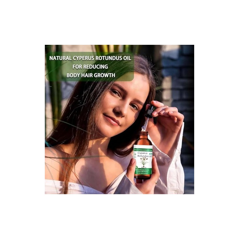 Aceite De Cyperus Rotundus Para La Depilación, Aceite Natural De