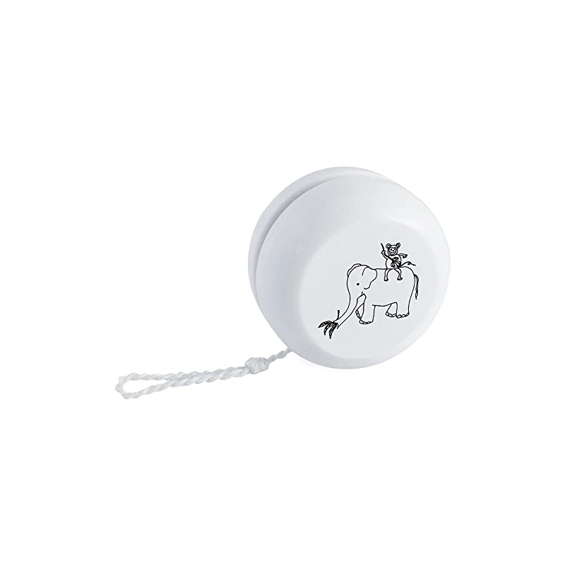 'Monkey On Elephant' Retro Style Yo-Yo (YY00033987)