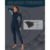 Seaskin Womens Wetsuit 3mm Neoprene Full Body Front Zip Diving