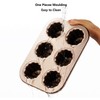 Cannele Mould Nonstick Cupcake Muffin Molds Golden Canneles Tin Baking