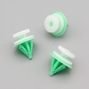 VVO Fasteners Plastic Interior Pillar Trim Clip, Green (Pack of