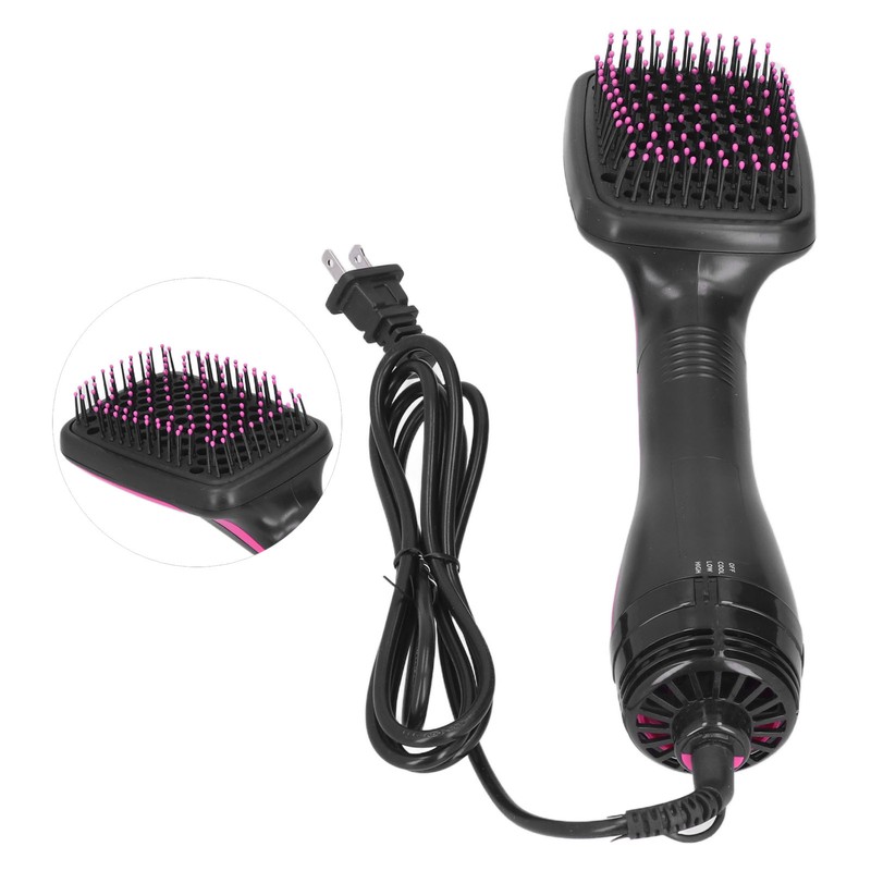 2 in 1 Hair Dryer Comb Brush Wet Dry Dual