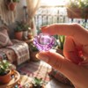 50Pcs Aesthetic Floral Beads Set - Jellyfish Trumpet Flower Beads