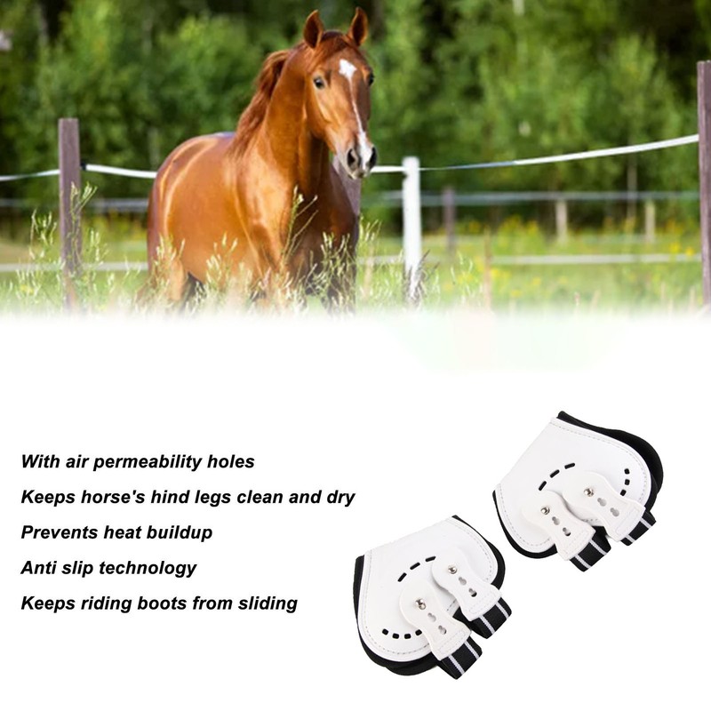 Horse Fetlock Boots Impact Resistant Breathable Horse Hind Leg Boots
