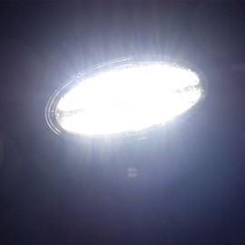 JALN7 LED Light Tractor Oval 6.7 Inch 45W Work Lamp for Joh Deer Versatile Buhler Massey Ferguson Case Combines Cotton Picker 1pc