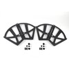 2 Layers Shoes Drawer Cabinet Hinges Flip Frames, Black Shoe