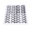 20 Pairs 6D False Eyelashes 4 Styles Long Thick Semi