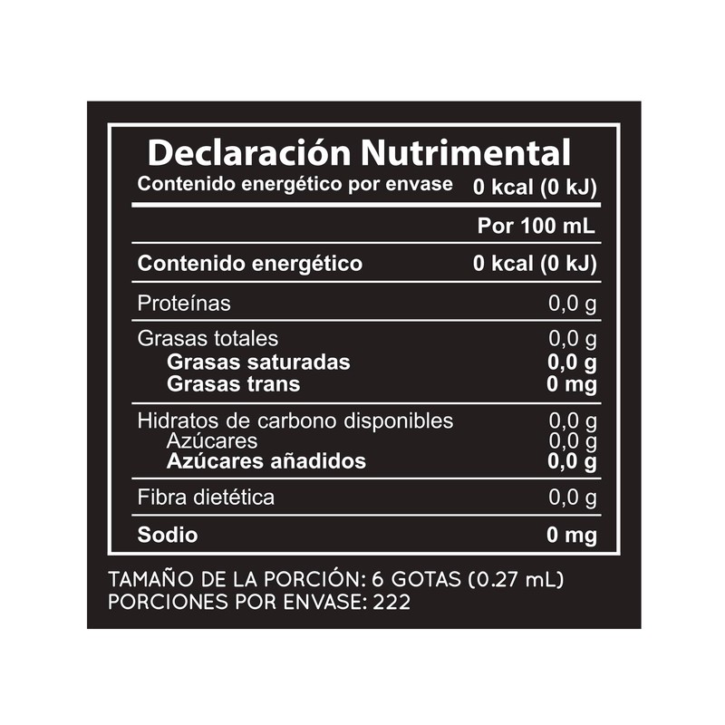 Villa Santerra Stevia Líquida natural 60ml