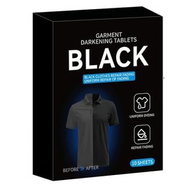 Tinte Negro Para Ropa, 10 Piezas De Tabletas De Tinte Para Telas Negras - Versátil Para Ropa Y Manualidades Bricolaje |.4, 33x5, 51 pulgadas