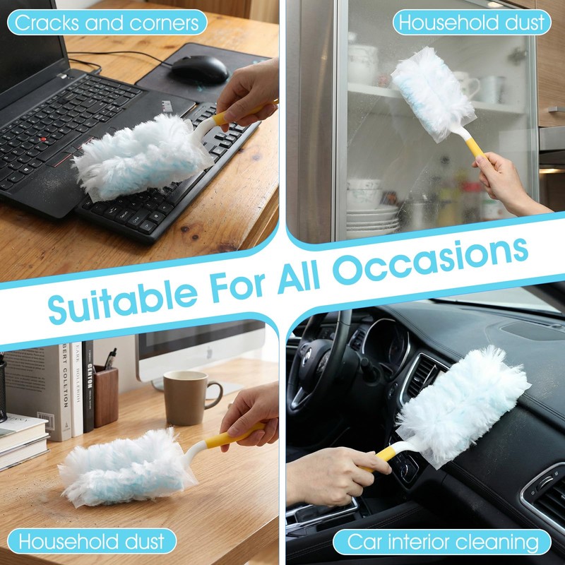 120 Pcs Duster Refills, Electrostatic Disposable Dusters Refills Bulk