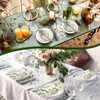 Spiareal 120 Pcs Greenery Paper Napkins 3 Ply Disposable Hand