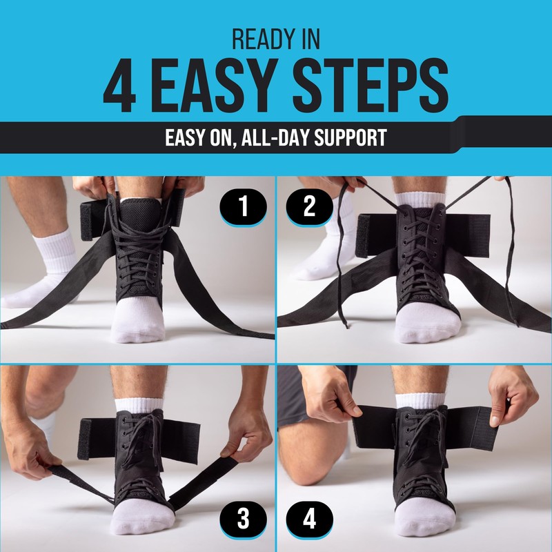 Z ATHLETICS Ankle Brace for Women & Men - Lace