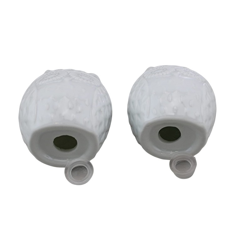 Retro Style Owl Shape Salt & Pepper Shaker Set Kitchen