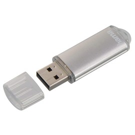 Hama Laeta FlashPen USB 2.0 Memory Stick 128GB Silver