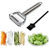 Vegetable Peeler, Potato Peeler, Julienne Peeler for Kitchen, Double Sided