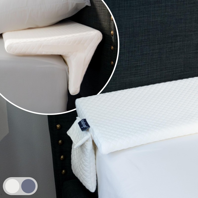 XetraDesign Bed Wedge Pillow for Headboard Gap Up to 7",