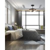 EAPUDUN Semi Flush Mount Ceiling Light, 2-Light Modern Light Fixture