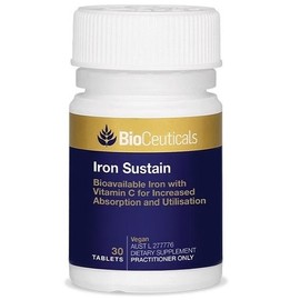 Bioceuticals Iron Sustain 30Tabs