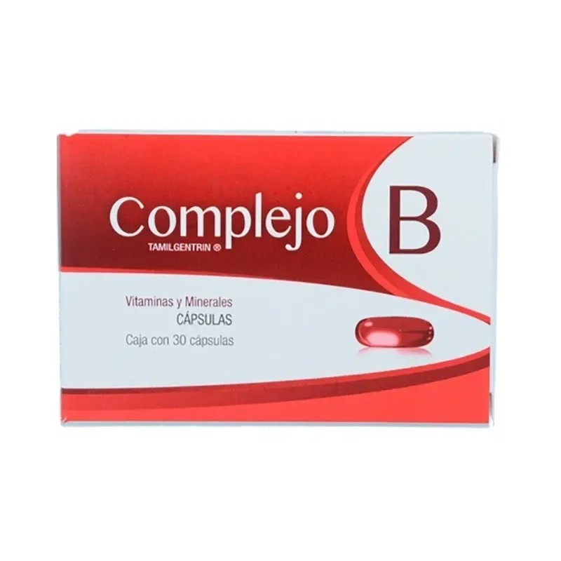 Progela Complejo B Vitaminas Y Minerales 30 Cap