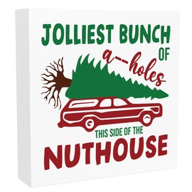 Christmas Vacation Decorations Funny Christmas Decorations Christmas Holiday Decorations Xmas Vacation Decorations Christmas Vacation Movie Decor Cute Christmas Decor 5 x 5 inches