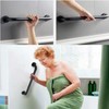 2 Pack Black Grab Bar 16 Inch - 1" Diameter,