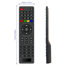 VINABTY HRK 7670 Remote Control Replacement HRT 8730 Remote Control for XORO HRT 8730 HRT 8770 HRT 8772 HRT 8729 HRK 7622 HRK 7672 HRK 7670 HRM 7670 Remote Controller
