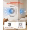 VEVOR Room to Room Fan, Two-Way Airflow Through-the-Wall Fan 8"