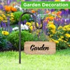Hicarer 24 Pack 15 Inch Shepherds Hooks Outdoor Plant Hanger