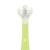 Nuby Cepillo Dental para Bebés con 3 Cabezas, Cerdas Suaves,