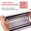 ziHenryDa Foam Replacement Gaskets compatible with FoodSaver PowerVac Compact Vacuum