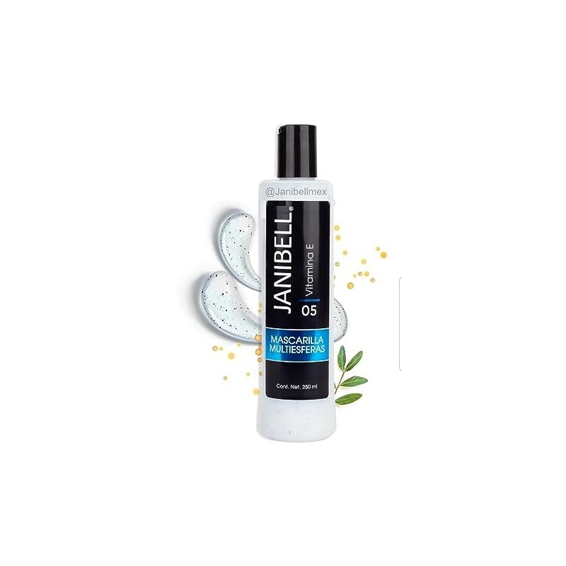 Janibell Mascarilla Multiesferas Viamina E Para Cabello Janibell 250ml