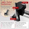 Qudubuy Forstner Drill Bit Set, 15/20/25/30/35mm Wood Drill Bits, With