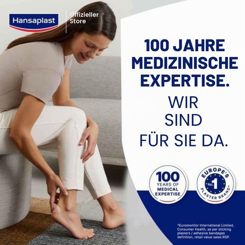 Hansaplast Foot Care Hydrocolloid Blister Plasters, Pack of 6 -