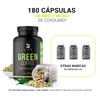 Café Verde Puro 180 Cápsulas. Ingredientes naturales. Green Coffee B