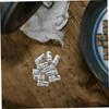 Ciieeo 10pcs Throttle Cable Ends Brake Cable Crimp Stops for