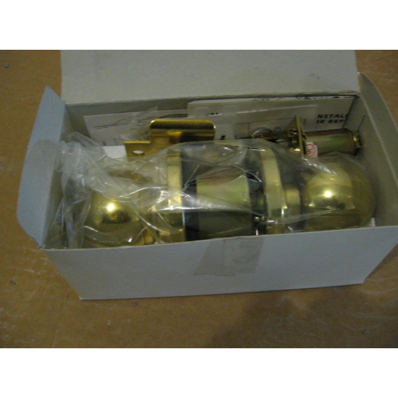 Weiser STOREROOM WEISER STOREROOM LOCK SP581 2-3/4 " BACKSET POLISHED