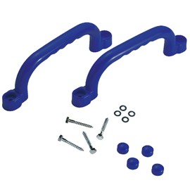 GNAUMORE Grab Handles, Climbing Frame, Play Tower Accessories, Handles, Handles for Playground, Plastic Handle, Non-Slip Handle for Children, Handles, Play Tower, Children's Plastic Handle, Blue