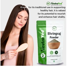 NeutraVed Bhringraj Powder| Natural Bhringraj Powder for hair - 200g