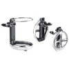 Lescars Car cup holder: car cup holder for ventilation grille,