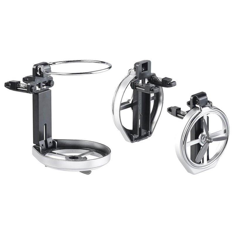 Lescars Car cup holder: car cup holder for ventilation grille,