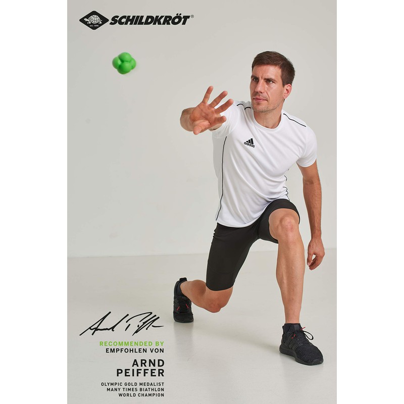 Schildkröt Reaction Ball, Grün, in 4-Farb Karton, 960076