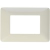 BTicino 3 Module Faceplate, beige, AM4803BCD