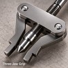 Universal Broken Pipe Extractor with Hex Shank, Drill-Powered Adjustable Plumbing