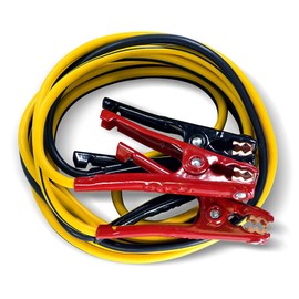 Schumacher Electric Heavy Duty Booster Cables, BC6, 8 Gauge, 16 Feet, Rated for 115 Amps, Flexible Jumper Cables