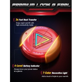 Electric Beloving Hand Warmer Red