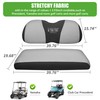 10L0L Golf Cart Seat Covers Universal for Yamaha Club Car