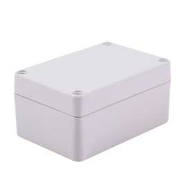 Junction Box, Akozon Electrical Installation Junction Box, Waterproof Plastic Housing, Outdoor Housing, Project Box, Instrument Case, Junction Box, DIY Power Distribution Meter Box (100 x 68 x 50 mm)