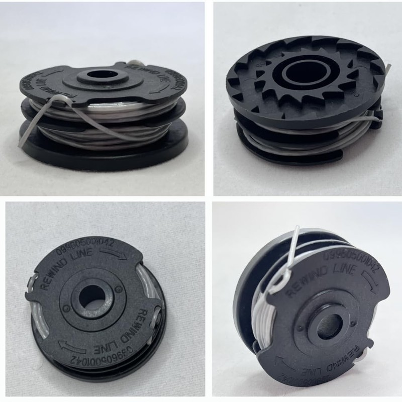 Qingriver Strimmer Spool Line, 2 Pcs Strimmer Spool Replacementfor Bosch