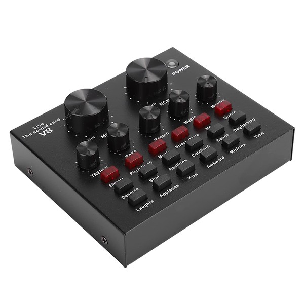 Portable Live Sound Card, 112 Kinds of Electric Sound Mini