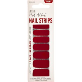 Ardell Nail Addict Nail Strips - Regal Red